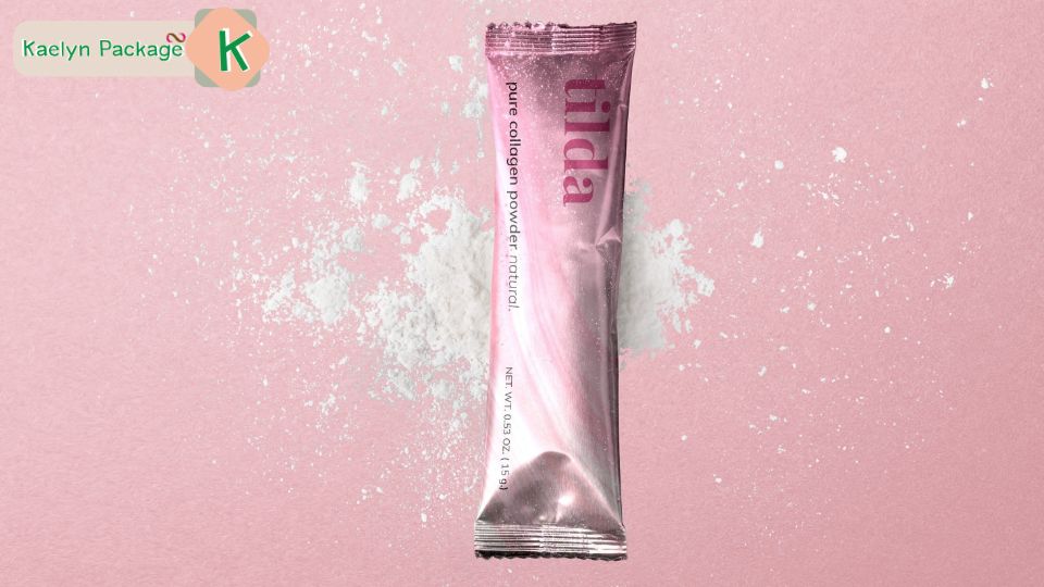 ซองฟอยล์อลูมิเนียมแท้สำหรับบรรจุคอลลาเจนผงกันความชื้นสูง