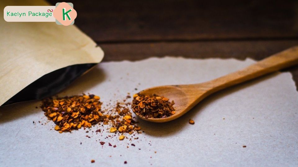 โครงสร้างชั้นฟิล์ม Nylon และ Alu Foil สำหรับเก็บรักษาเครื่องแกง