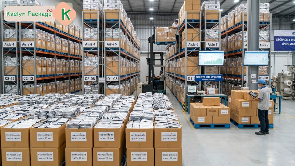 ซองฟอยล์ “สต็อกจม”: วิธีเก็บรักษาซองเปล่าที่สั่งผลิตมาเยอะๆ ไม่ให้กาวเสื่อมสภาพ